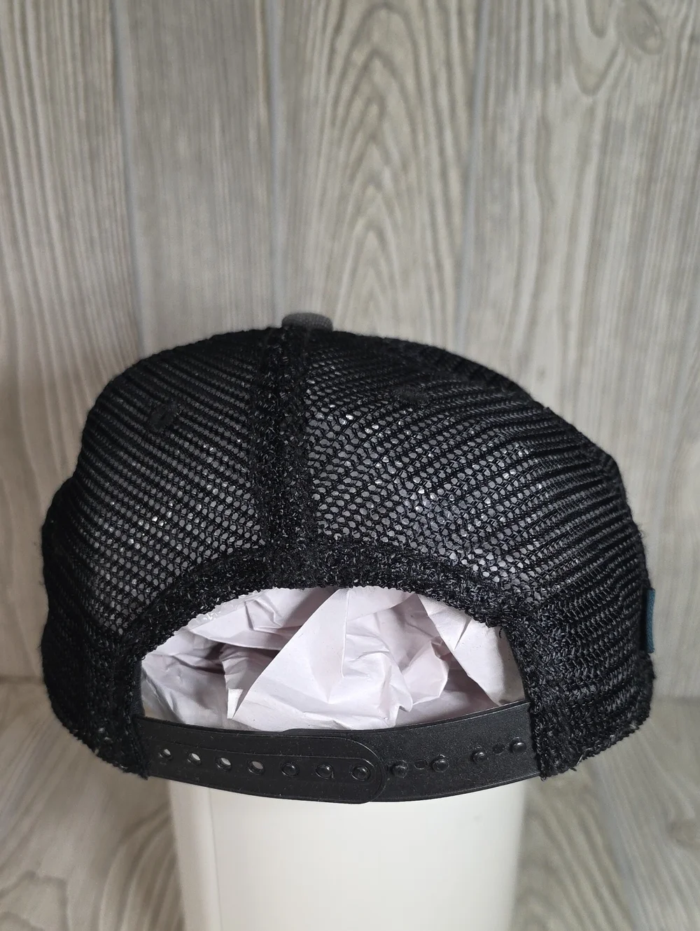 Legacy Crested Butte Faded Black Retro Style Trucker Hat With Patch